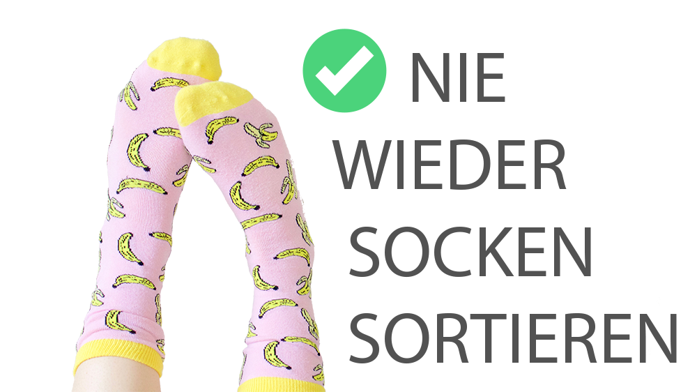 Clipso gelb Sockenpaar einzeln