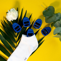 Clipso Sockenklammern 5er Set blau