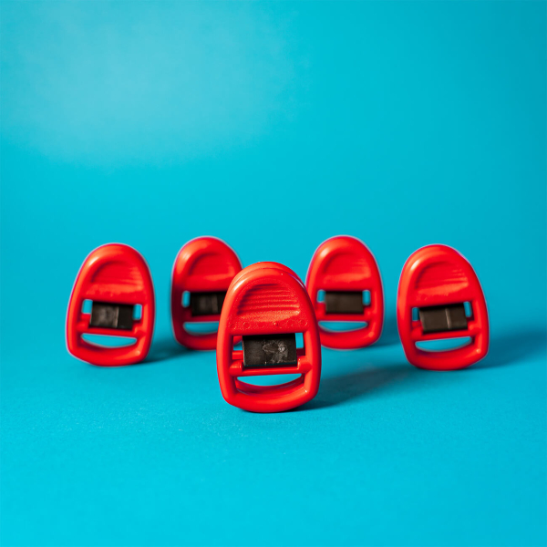 Clipso Sockenklammern 5er Set rot