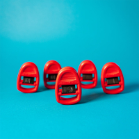 Clipso Sockenklammern 5er Set rot