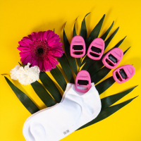 Clipso Sockenklammern 5er Set pink
